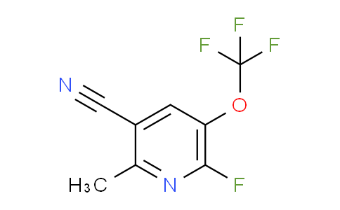 AM216455 | 1806242-73-8 | 3-Cyano-6-fluoro-2-methyl-5-(trifluoromethoxy)pyridine