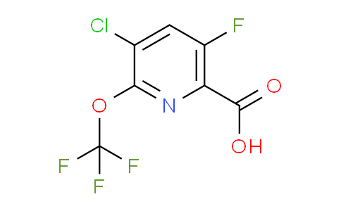 AM216463 | 1804639-31-3 | 3-Chloro-5-fluoro-2-(trifluoromethoxy)pyridine-6-carboxylic acid