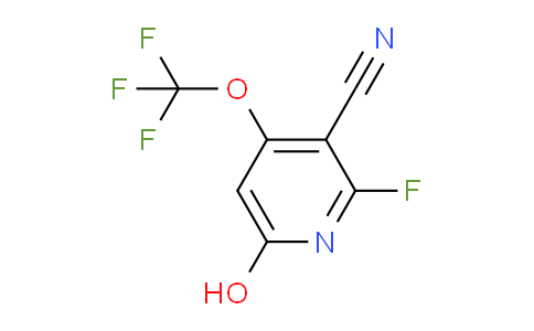 AM216467 | 1804712-67-1 | 3-Cyano-2-fluoro-6-hydroxy-4-(trifluoromethoxy)pyridine