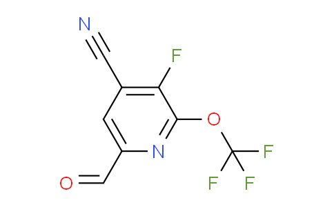 AM216472 | 1806025-64-8 | 4-Cyano-3-fluoro-2-(trifluoromethoxy)pyridine-6-carboxaldehyde