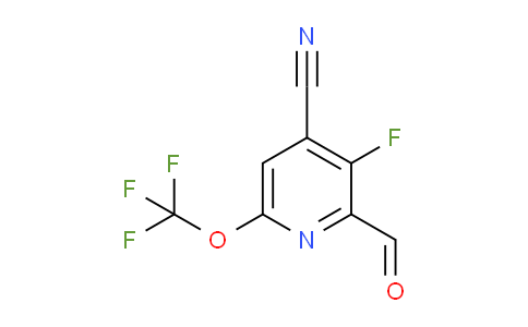 AM216474 | 1805929-89-8 | 4-Cyano-3-fluoro-6-(trifluoromethoxy)pyridine-2-carboxaldehyde