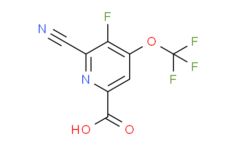 AM216476 | 1806025-92-2 | 2-Cyano-3-fluoro-4-(trifluoromethoxy)pyridine-6-carboxylic acid