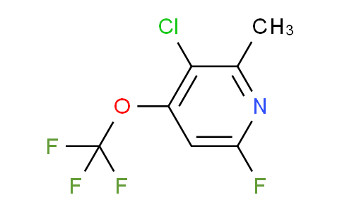 AM216485 | 1804547-95-2 | 3-Chloro-6-fluoro-2-methyl-4-(trifluoromethoxy)pyridine