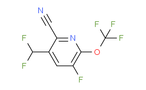 AM216495 | 1806159-64-7 | 2-Cyano-3-(difluoromethyl)-5-fluoro-6-(trifluoromethoxy)pyridine
