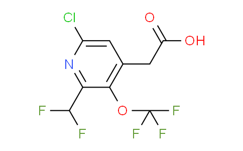 AM216496 | 1803651-27-5 | 6-Chloro-2-(difluoromethyl)-3-(trifluoromethoxy)pyridine-4-acetic acid