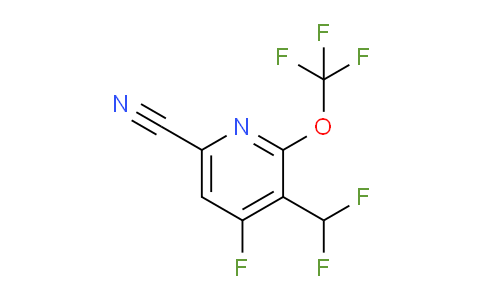 AM216497 | 1806159-76-1 | 6-Cyano-3-(difluoromethyl)-4-fluoro-2-(trifluoromethoxy)pyridine