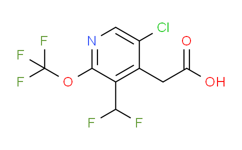 AM216500 | 1804641-00-6 | 5-Chloro-3-(difluoromethyl)-2-(trifluoromethoxy)pyridine-4-acetic acid