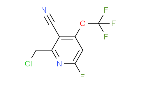 AM216504 | 1804553-43-2 | 2-(Chloromethyl)-3-cyano-6-fluoro-4-(trifluoromethoxy)pyridine