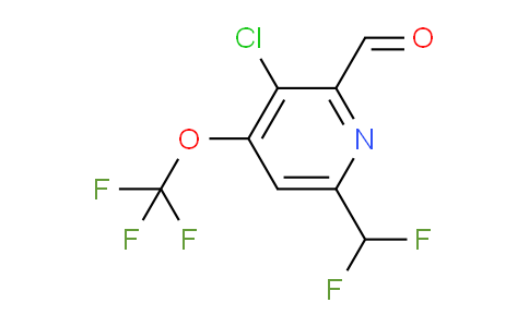 AM216519 | 1806250-41-8 | 3-Chloro-6-(difluoromethyl)-4-(trifluoromethoxy)pyridine-2-carboxaldehyde