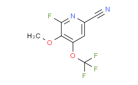 AM216520 | 1803701-59-8 | 6-Cyano-2-fluoro-3-methoxy-4-(trifluoromethoxy)pyridine