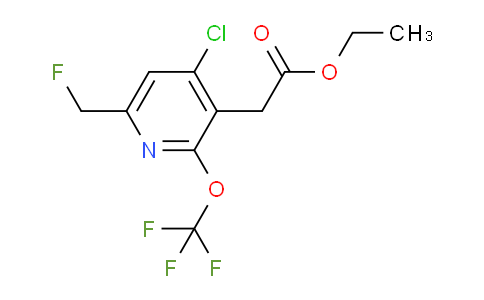 AM216526 | 1804793-52-9 | Ethyl 4-chloro-6-(fluoromethyl)-2-(trifluoromethoxy)pyridine-3-acetate
