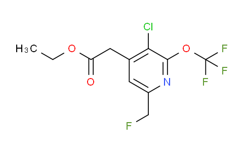 AM216529 | 1804008-34-1 | Ethyl 3-chloro-6-(fluoromethyl)-2-(trifluoromethoxy)pyridine-4-acetate