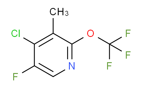 4-Chloro-5-fluoro-3-methyl-2-(trifluoromethoxy)pyridine