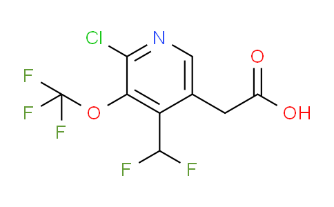 AM216539 | 1803964-12-6 | 2-Chloro-4-(difluoromethyl)-3-(trifluoromethoxy)pyridine-5-acetic acid