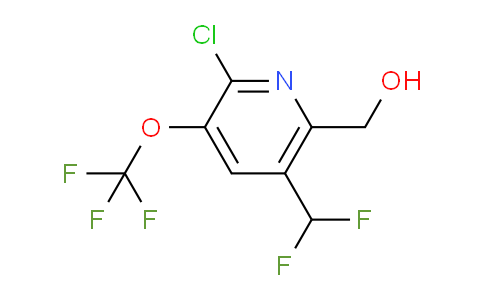 AM216569 | 1804661-84-4 | 2-Chloro-5-(difluoromethyl)-3-(trifluoromethoxy)pyridine-6-methanol