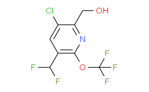 AM216576 | 1804661-98-0 | 3-Chloro-5-(difluoromethyl)-6-(trifluoromethoxy)pyridine-2-methanol