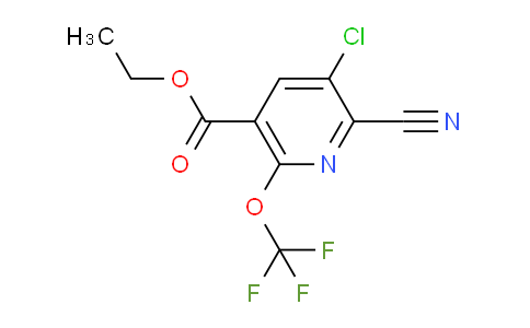 AM216577 | 1806195-43-6 | Ethyl 3-chloro-2-cyano-6-(trifluoromethoxy)pyridine-5-carboxylate