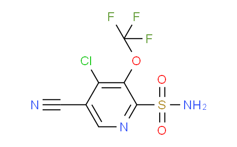 AM216592 | 1803639-10-2 | 4-Chloro-5-cyano-3-(trifluoromethoxy)pyridine-2-sulfonamide