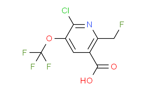 AM216599 | 1803700-88-0 | 2-Chloro-6-(fluoromethyl)-3-(trifluoromethoxy)pyridine-5-carboxylic acid