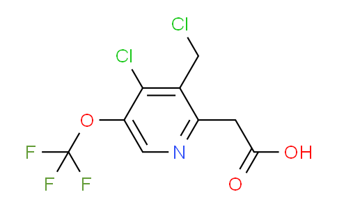AM216614 | 1804795-96-7 | 4-Chloro-3-(chloromethyl)-5-(trifluoromethoxy)pyridine-2-acetic acid