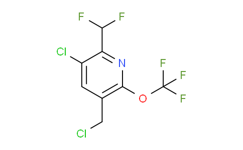 AM216616 | 1804797-35-0 | 3-Chloro-5-(chloromethyl)-2-(difluoromethyl)-6-(trifluoromethoxy)pyridine