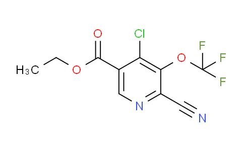 AM216619 | 1804637-02-2 | Ethyl 4-chloro-2-cyano-3-(trifluoromethoxy)pyridine-5-carboxylate
