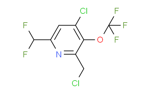AM216620 | 1804792-36-6 | 4-Chloro-2-(chloromethyl)-6-(difluoromethyl)-3-(trifluoromethoxy)pyridine