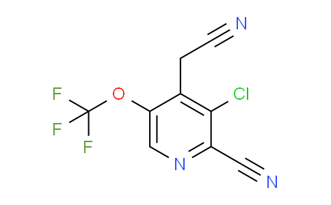 AM216630 | 1803640-42-7 | 3-Chloro-2-cyano-5-(trifluoromethoxy)pyridine-4-acetonitrile