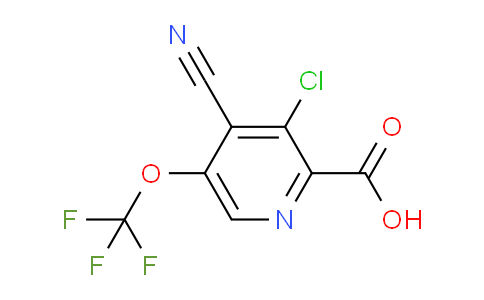 AM216641 | 1803685-31-5 | 3-Chloro-4-cyano-5-(trifluoromethoxy)pyridine-2-carboxylic acid