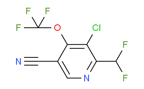 AM216643 | 1804617-14-8 | 3-Chloro-5-cyano-2-(difluoromethyl)-4-(trifluoromethoxy)pyridine