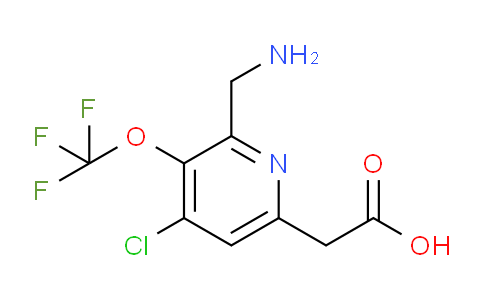 AM216651 | 1806242-25-0 | 2-(Aminomethyl)-4-chloro-3-(trifluoromethoxy)pyridine-6-acetic acid