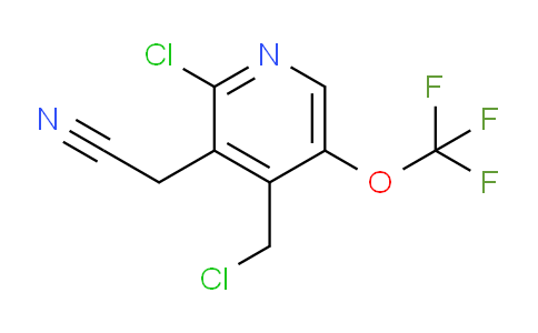 AM216658 | 1806242-18-1 | 2-Chloro-4-(chloromethyl)-5-(trifluoromethoxy)pyridine-3-acetonitrile