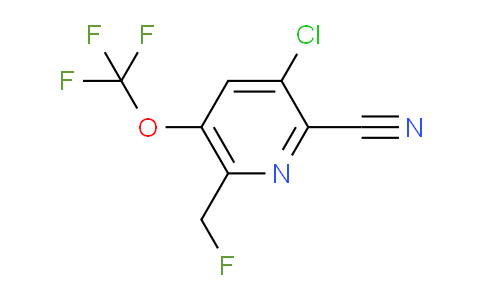 AM216665 | 1804631-77-3 | 3-Chloro-2-cyano-6-(fluoromethyl)-5-(trifluoromethoxy)pyridine