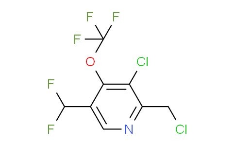 AM216670 | 1804794-20-4 | 3-Chloro-2-(chloromethyl)-5-(difluoromethyl)-4-(trifluoromethoxy)pyridine