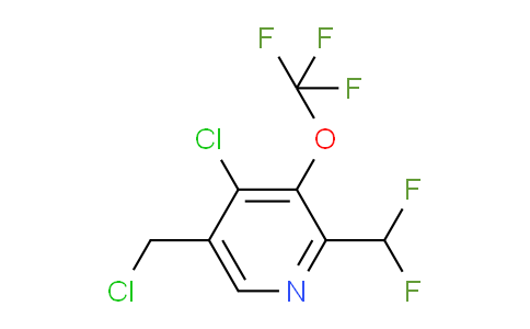 AM216672 | 1804007-42-8 | 4-Chloro-5-(chloromethyl)-2-(difluoromethyl)-3-(trifluoromethoxy)pyridine