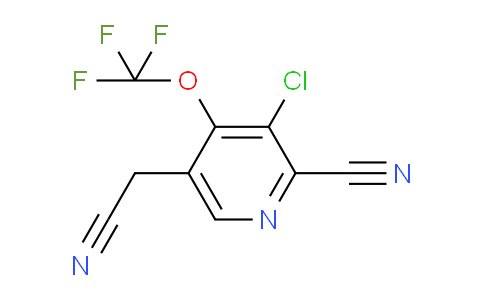 AM216685 | 1806205-80-0 | 3-Chloro-2-cyano-4-(trifluoromethoxy)pyridine-5-acetonitrile