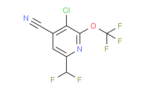 AM216690 | 1804787-33-4 | 3-Chloro-4-cyano-6-(difluoromethyl)-2-(trifluoromethoxy)pyridine
