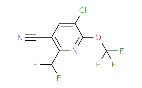 AM216692 | 1806205-09-3 | 3-Chloro-5-cyano-6-(difluoromethyl)-2-(trifluoromethoxy)pyridine