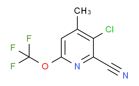 AM216694 | 1806236-19-0 | 3-Chloro-2-cyano-4-methyl-6-(trifluoromethoxy)pyridine