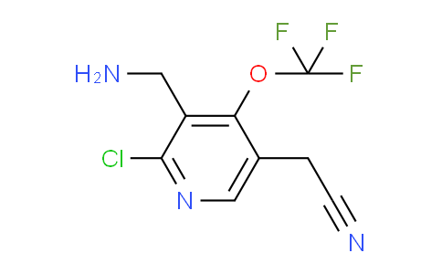 AM216711 | 1804597-70-3 | 3-(Aminomethyl)-2-chloro-4-(trifluoromethoxy)pyridine-5-acetonitrile