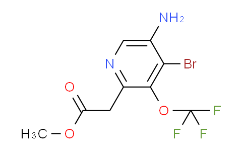 AM21672 | 1803446-74-3 | Methyl 5-amino-4-bromo-3-(trifluoromethoxy)pyridine-2-acetate
