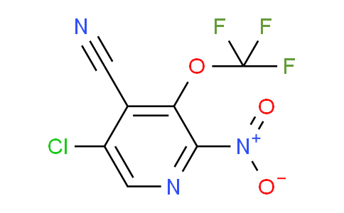 5-Chloro-4-cyano-2-nitro-3-(trifluoromethoxy)pyridine
