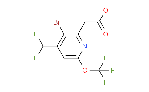 AM216729 | 1803959-07-0 | 3-Bromo-4-(difluoromethyl)-6-(trifluoromethoxy)pyridine-2-acetic acid