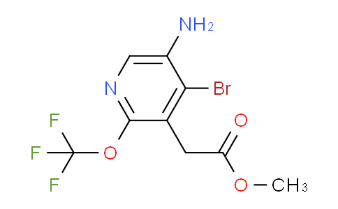 AM21673 | 1804586-12-6 | Methyl 5-amino-4-bromo-2-(trifluoromethoxy)pyridine-3-acetate