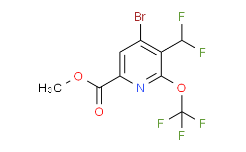 AM216736 | 1803966-05-3 | Methyl 4-bromo-3-(difluoromethyl)-2-(trifluoromethoxy)pyridine-6-carboxylate