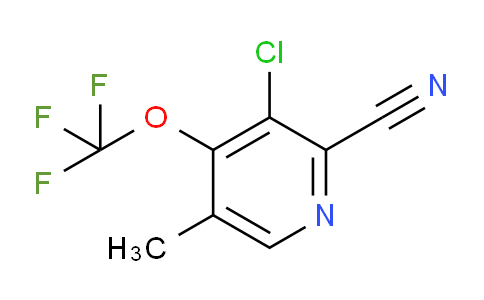 AM216745 | 1804546-52-8 | 3-Chloro-2-cyano-5-methyl-4-(trifluoromethoxy)pyridine