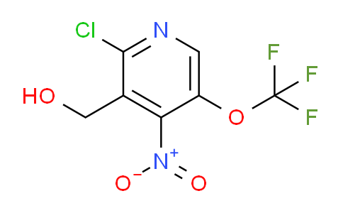 2-Chloro-4-nitro-5-(trifluoromethoxy)pyridine-3-methanol