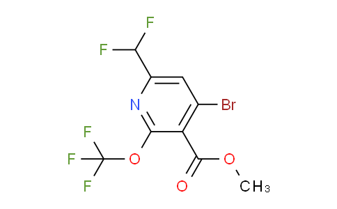 AM216767 | 1806173-19-2 | Methyl 4-bromo-6-(difluoromethyl)-2-(trifluoromethoxy)pyridine-3-carboxylate
