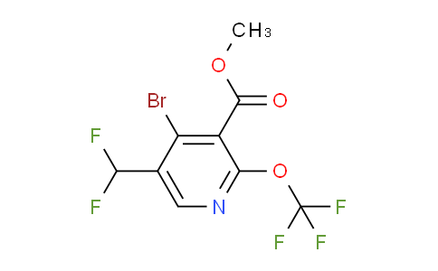AM216769 | 1804750-89-7 | Methyl 4-bromo-5-(difluoromethyl)-2-(trifluoromethoxy)pyridine-3-carboxylate
