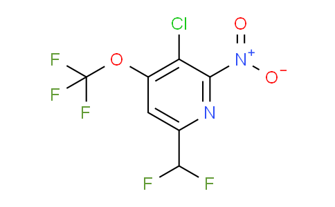 AM216771 | 1803616-91-2 | 3-Chloro-6-(difluoromethyl)-2-nitro-4-(trifluoromethoxy)pyridine